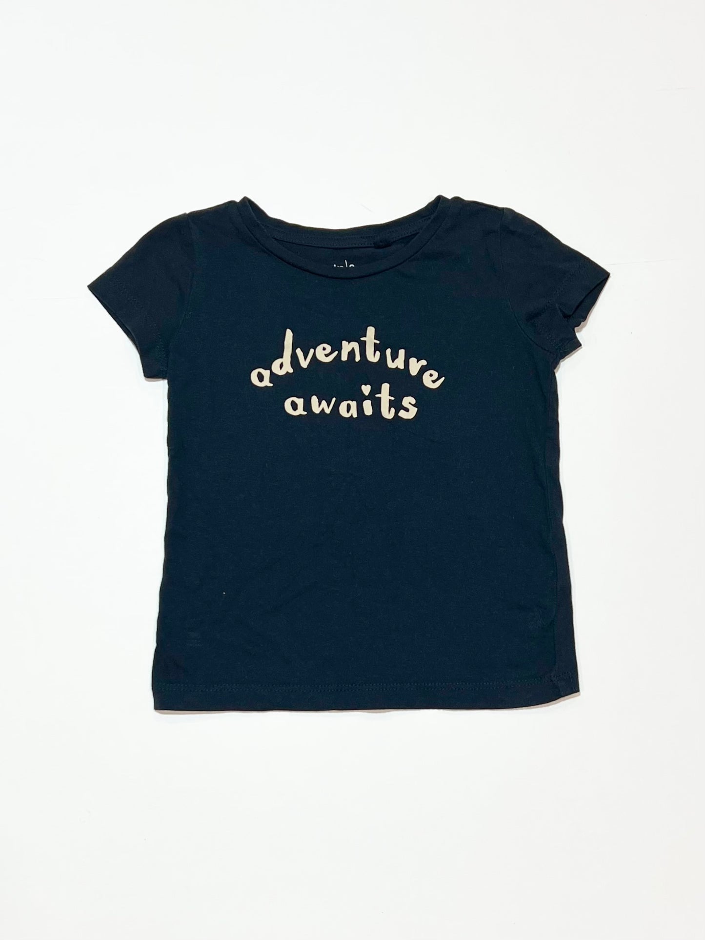 Navy tee - Size 2