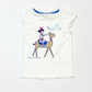 Off to see the world tee - Size 2