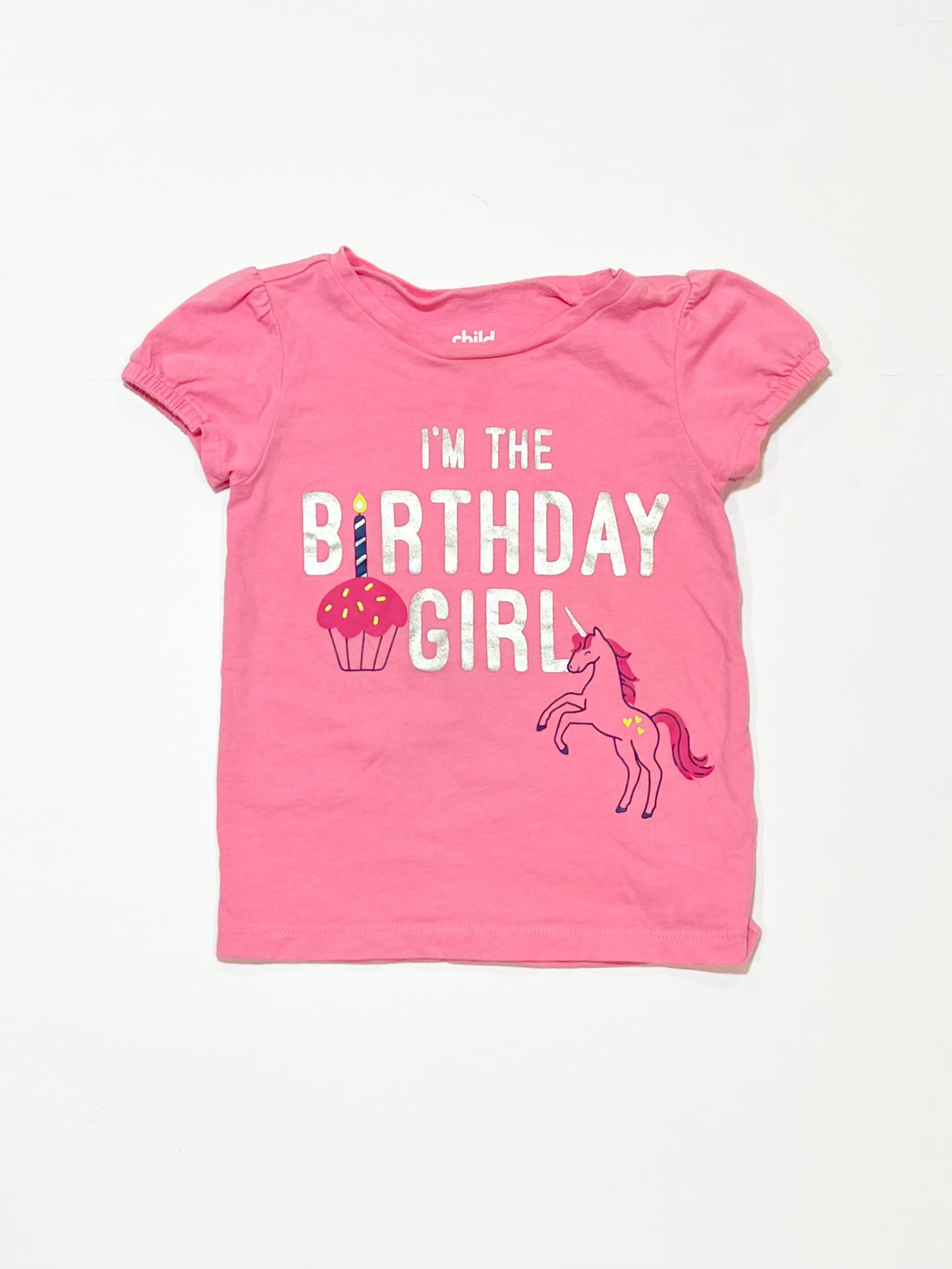 Birthday girl tee - Size 2