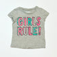 Girls rule tee - Size 2