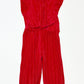 Red jumpsuit - Size 2