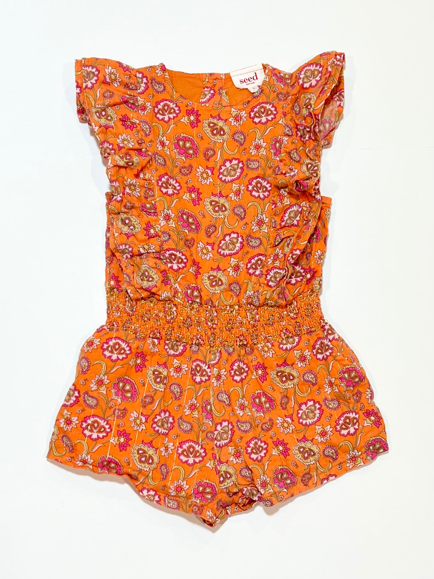 Paisley playsuit - Size 2