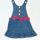 Denim pinafore - Size 2