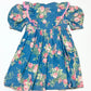 Floral cotton dress - Size 2-3