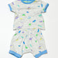 Skating dino pyjamas - Size 0