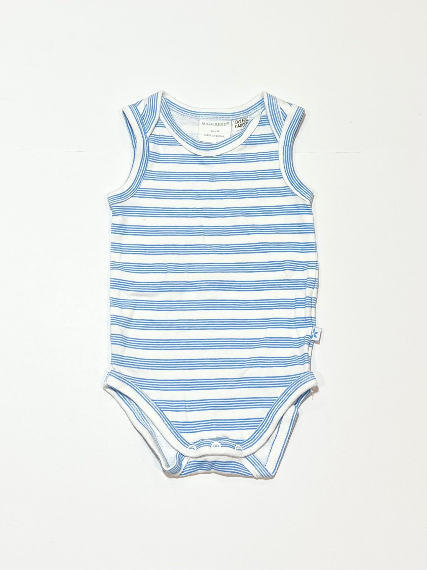 Blue striped bodysuit - Size 0