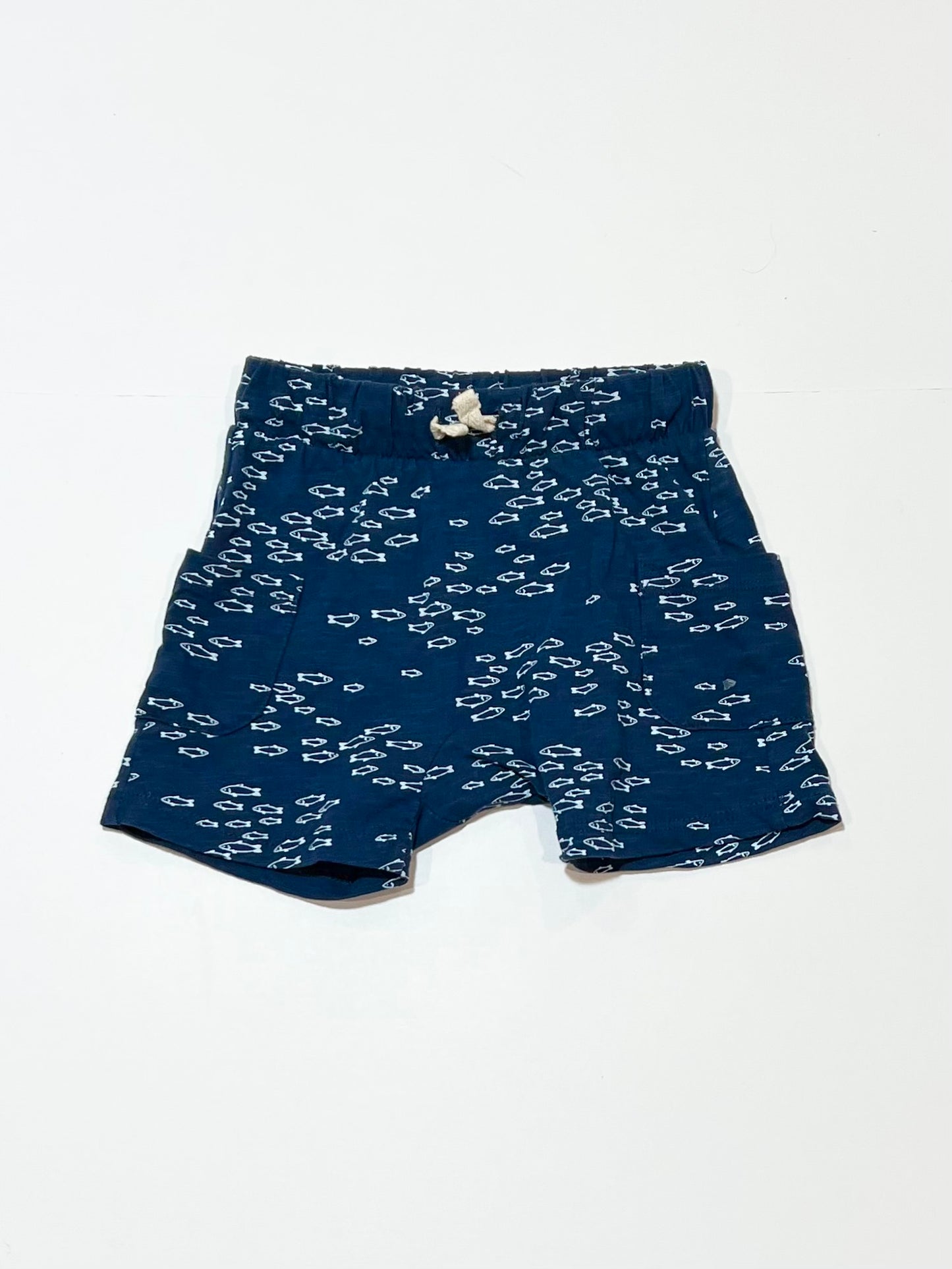 Jersey fish shorts - Size 0