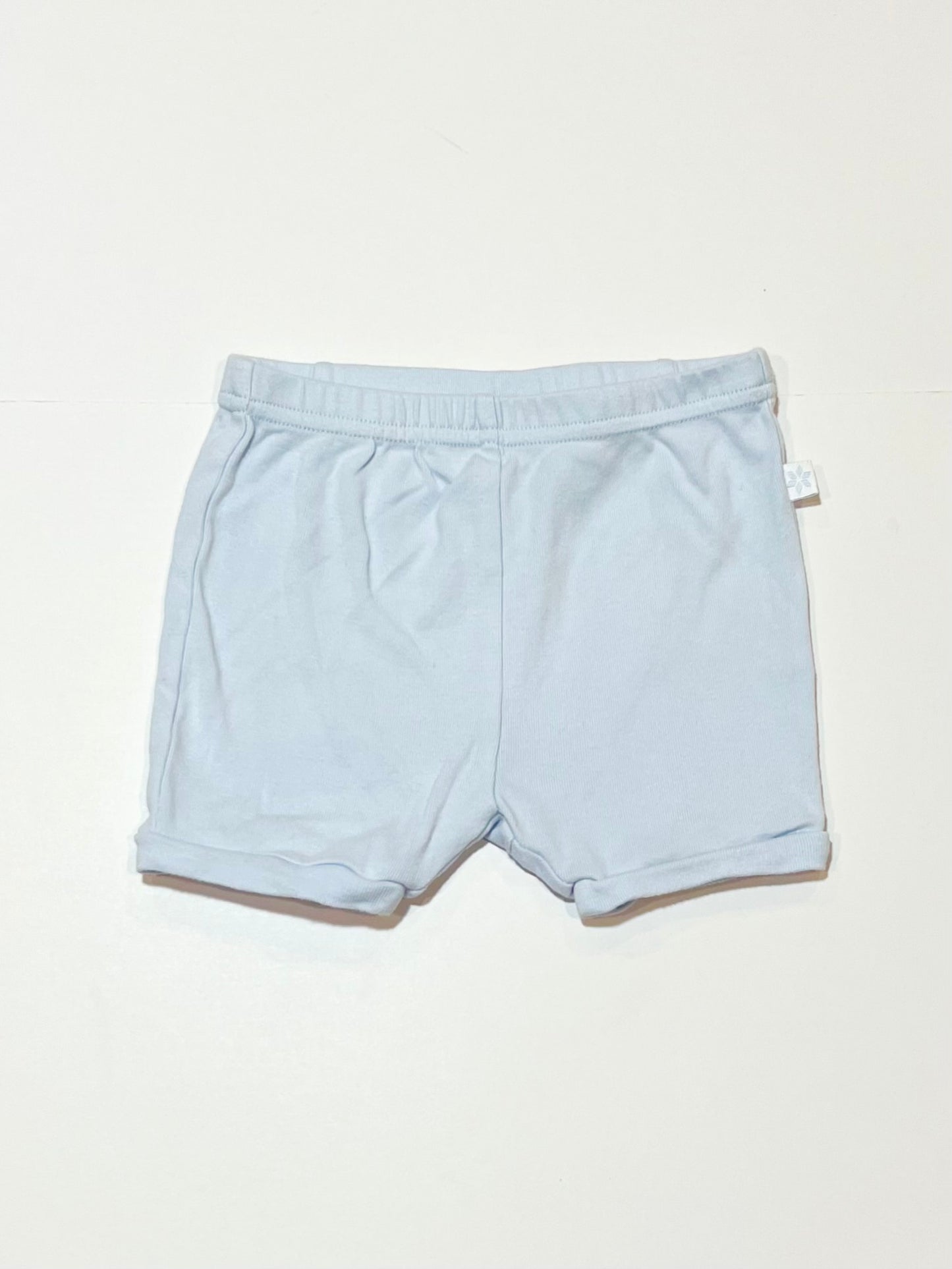 Ribbed blue shorts - Size 0