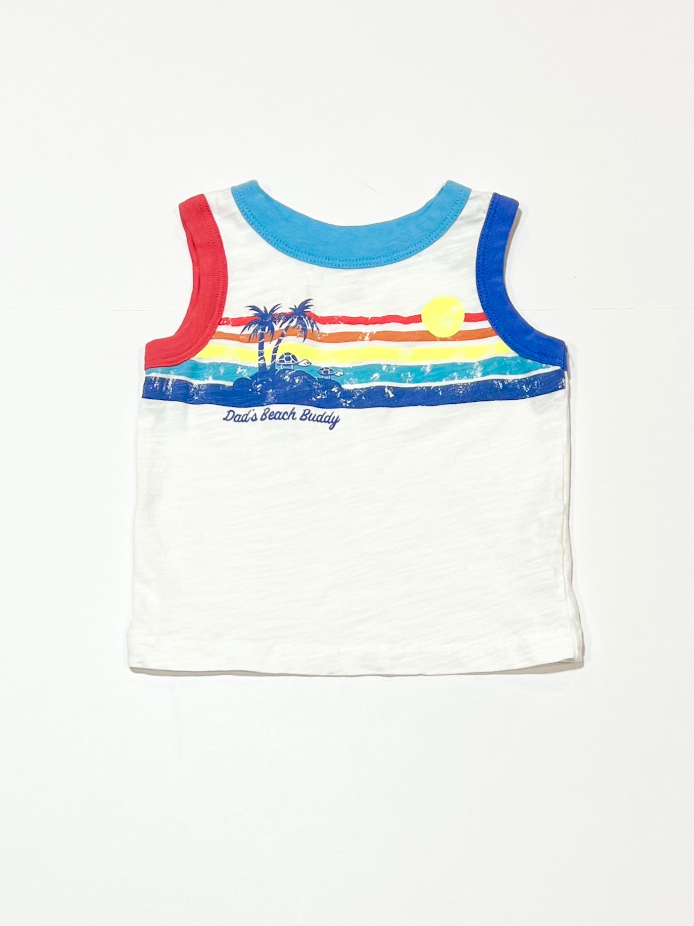 Dad's beach buddy tank - Size 0