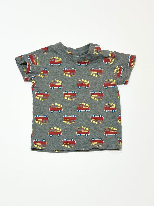 Fire truck tee - Size 0