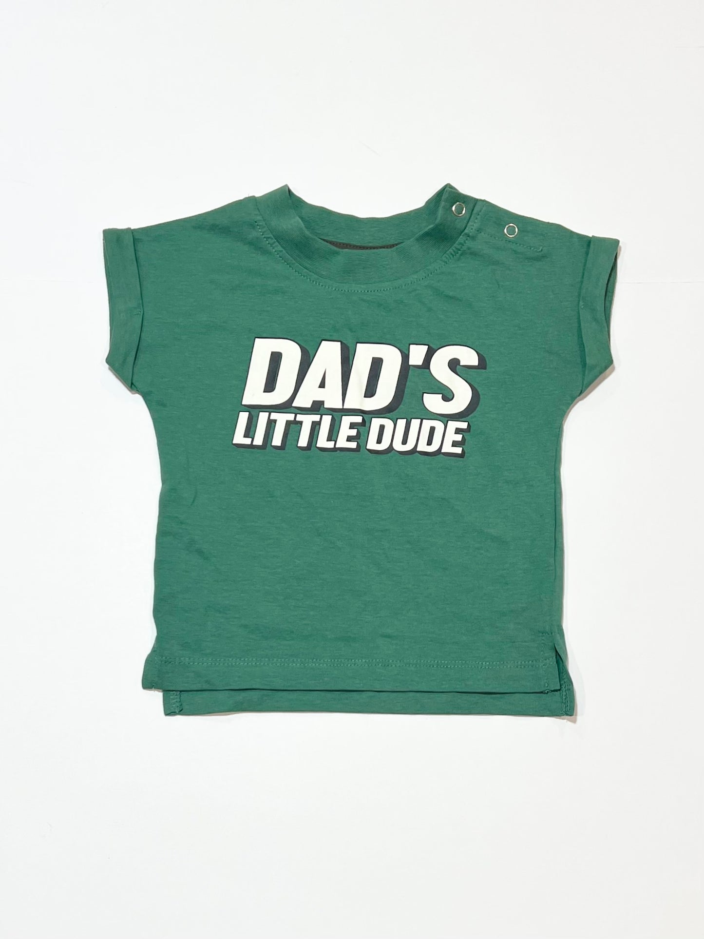 Dad's little dude tee - Size 0