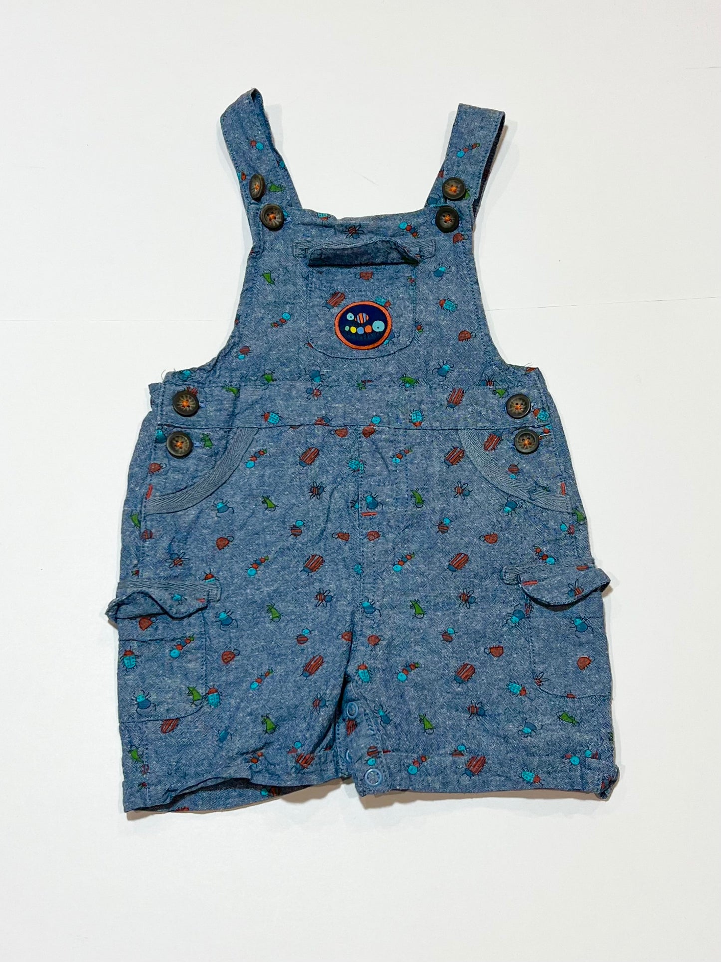 Blue bugs overalls - Size 0