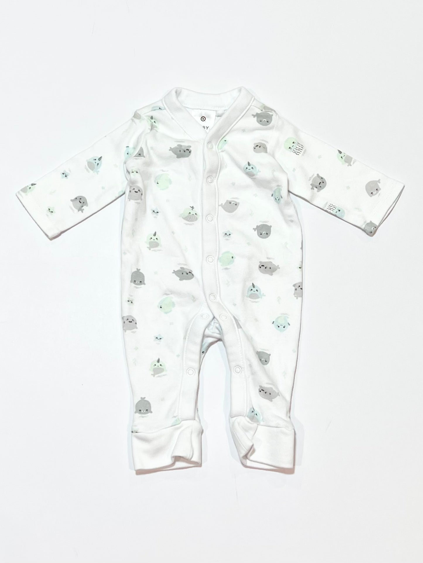 Sea creatures onesie - Size 00000