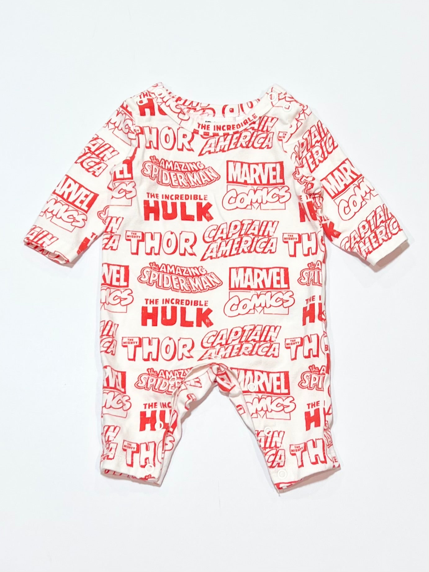 Marvel onesie - Size 0000