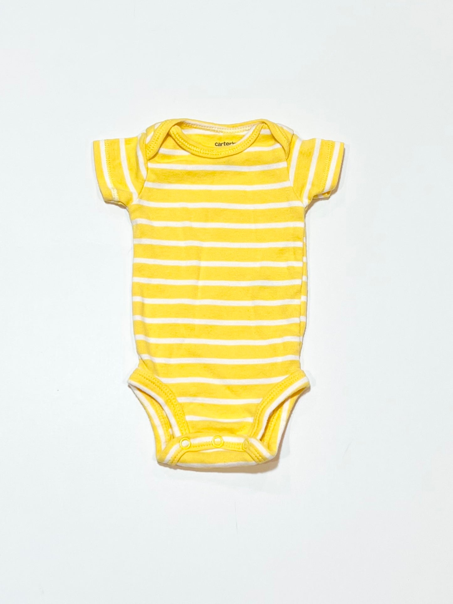 Yellow striped bodysuit - Size 0000