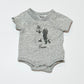 Grey besties bodysuit - Size 0000