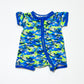 Camoflauge zip romper - Size 0000