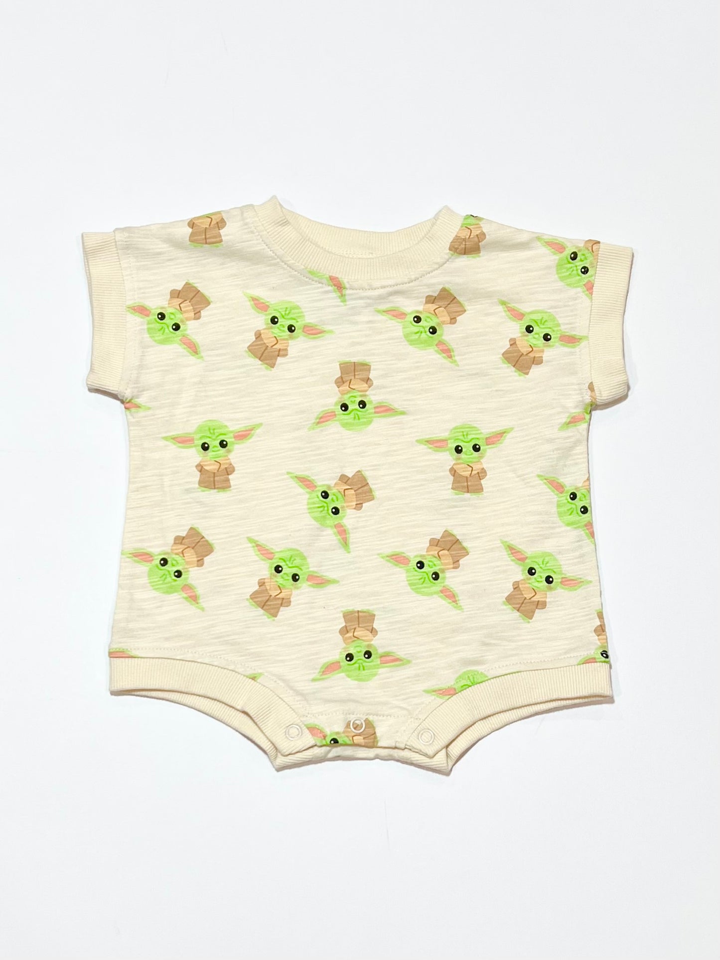 Baby Yoda oversized romper - Size 0000