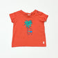 Orange palm tee - Size 00