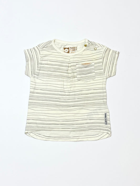 Striped pocket tee - Size 0