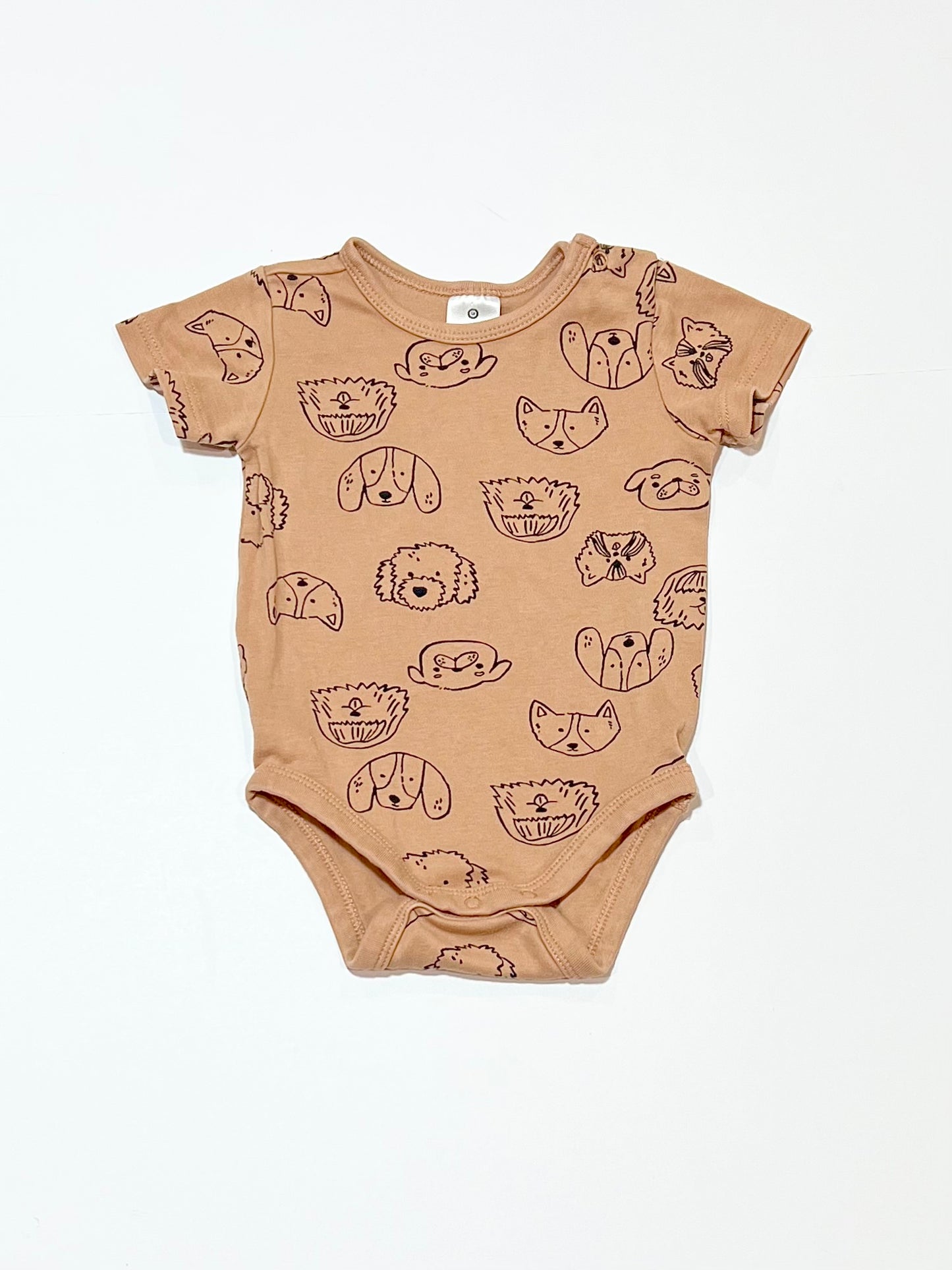 Brown animals bodysuit - Size 00