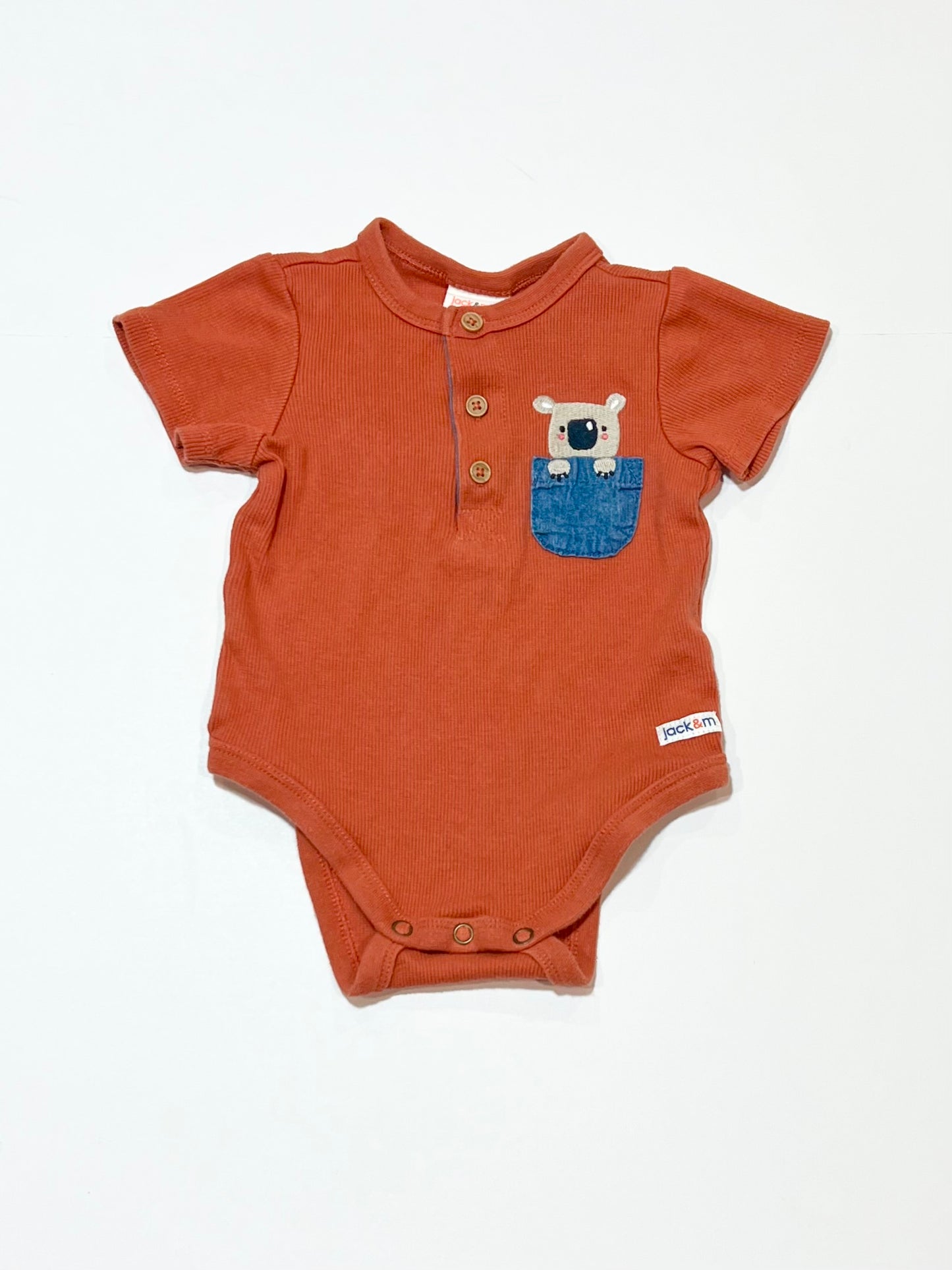 Ribbed koala bodysuit - Size 00