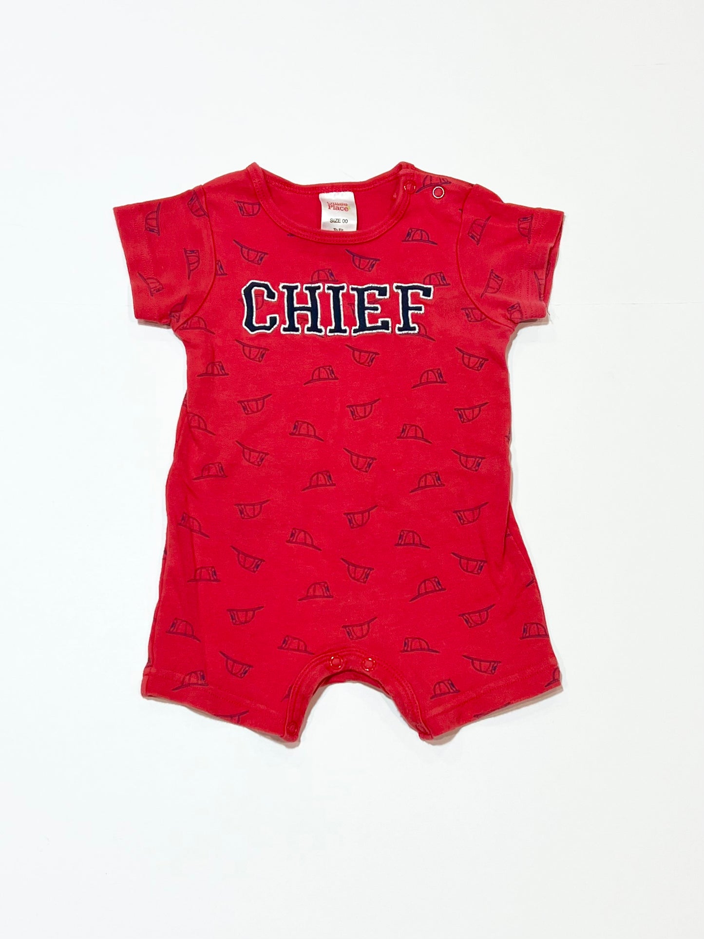 Red chief romper - Size 00