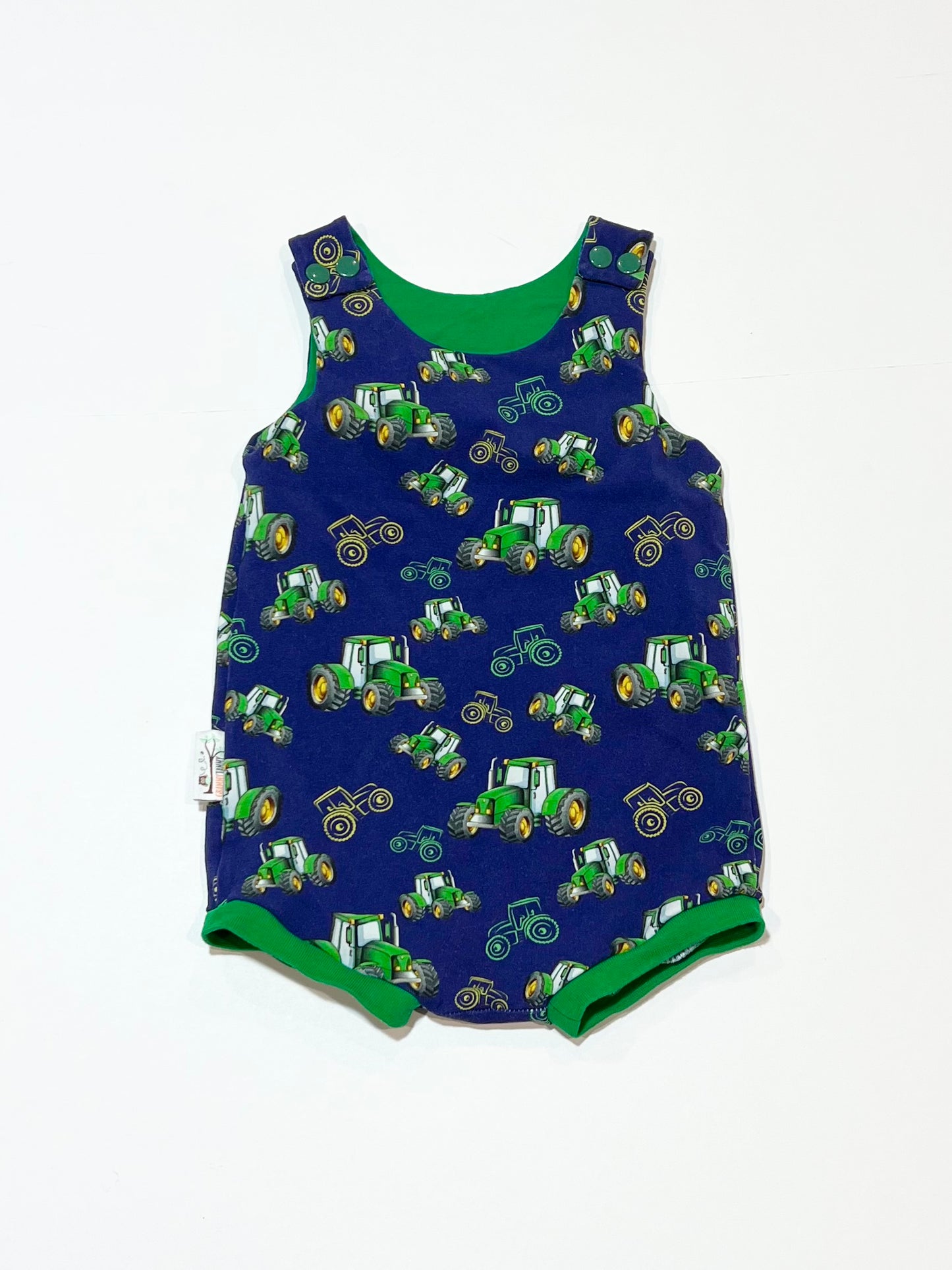 Tractors romper - Size 00