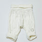 White jersey pants - Size 1 month