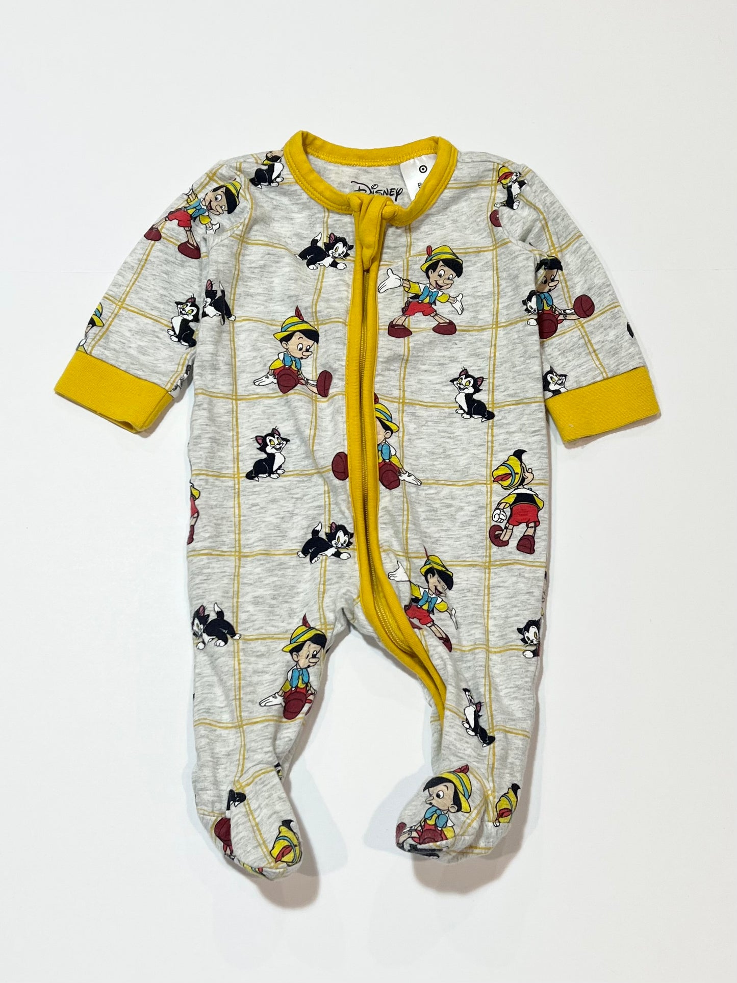 Pinocchio zip onesie - Size 0000