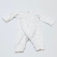 Grey leaf onesie - Size 00000