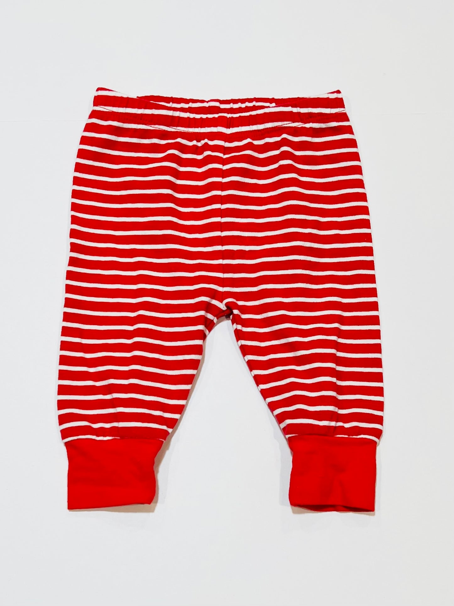 Red striped leggings - Size 000