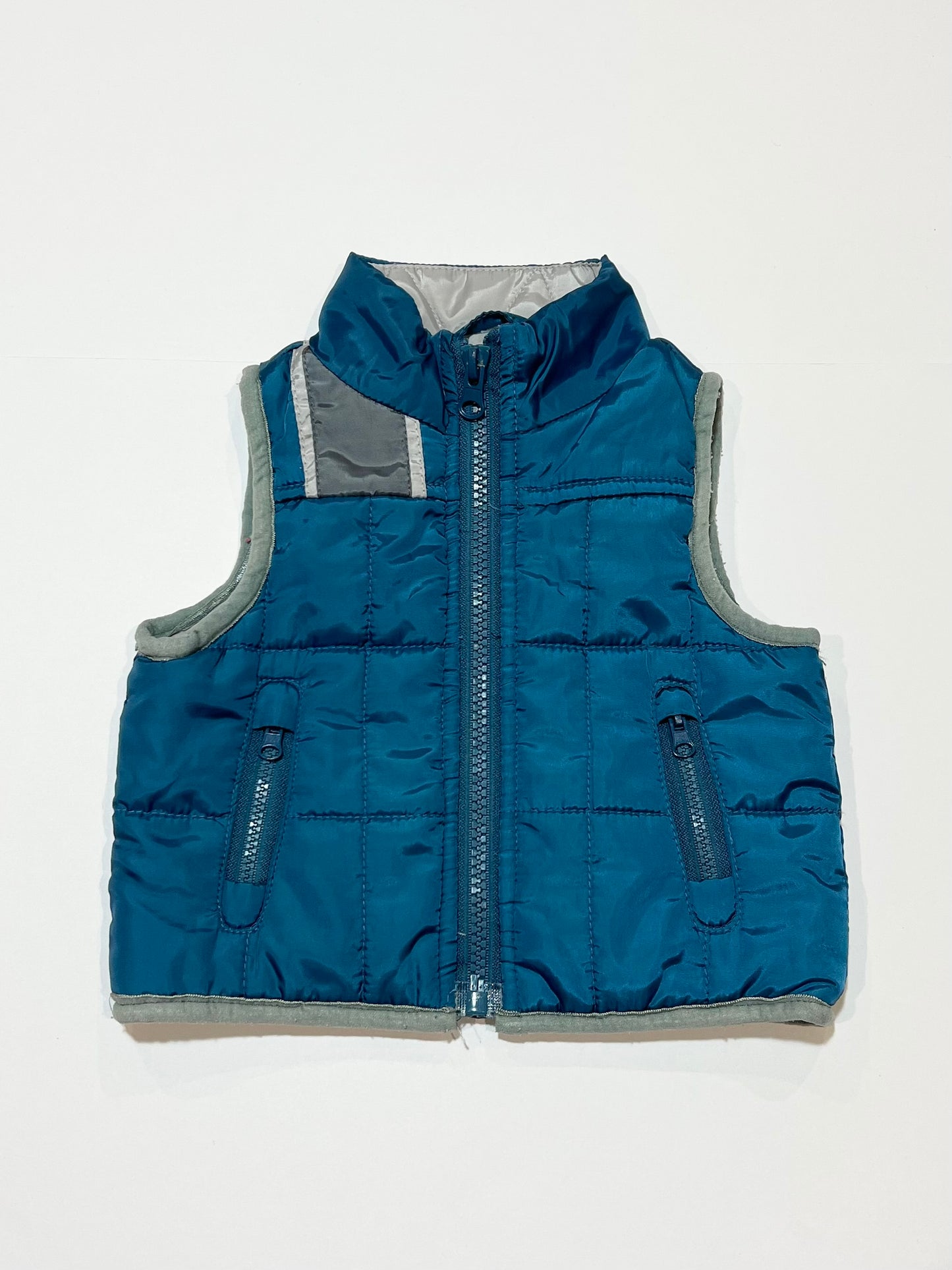 Blue puffer vest - Size 000