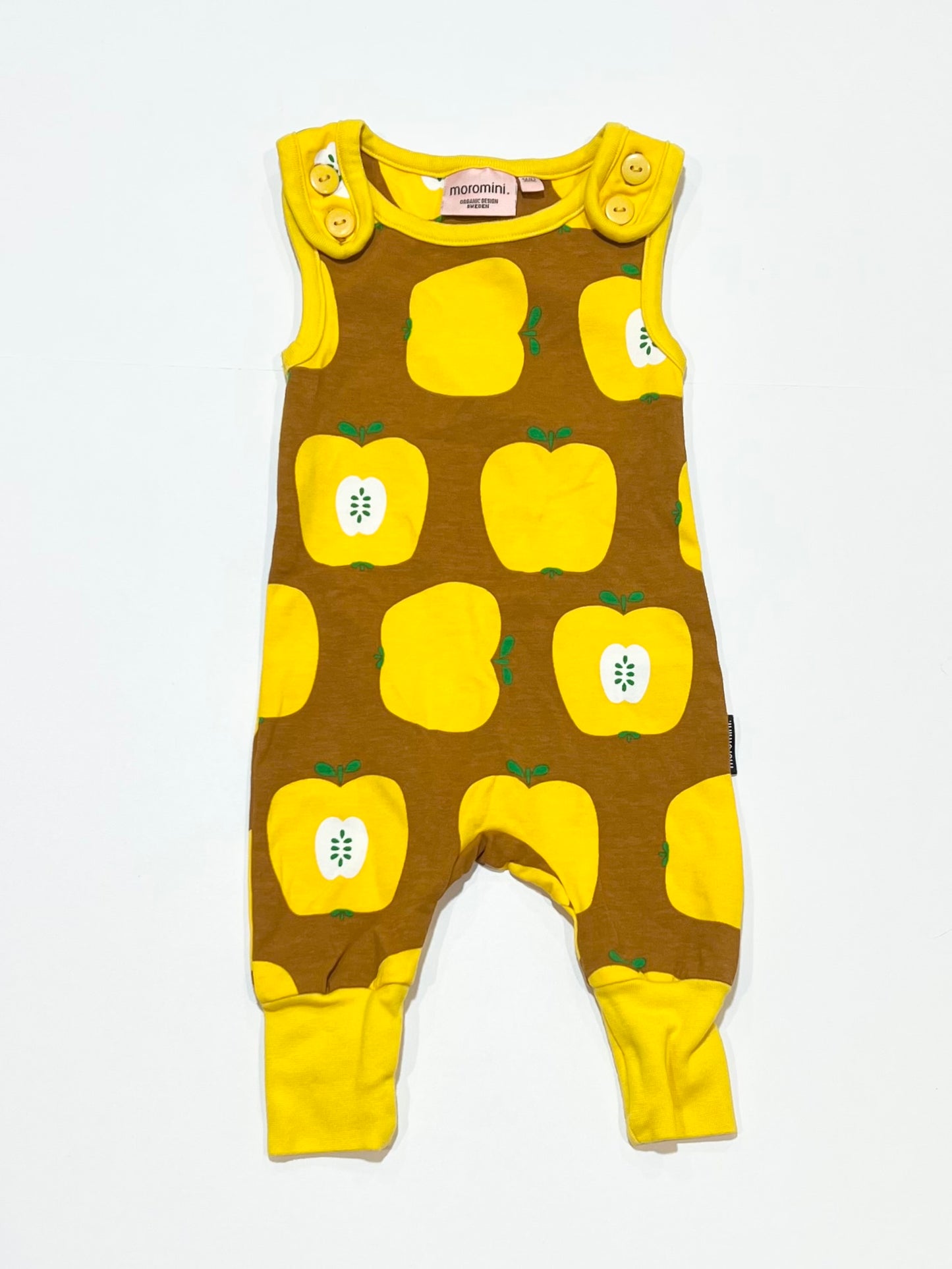 Apples romper - Size 1-4 months