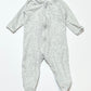 Grey zip onesie - Size 000