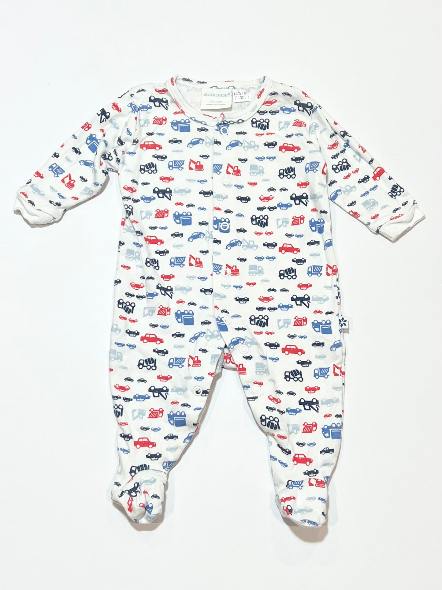 Vehicles onesie - Size 000