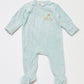 Blue velour onesie - Size 000