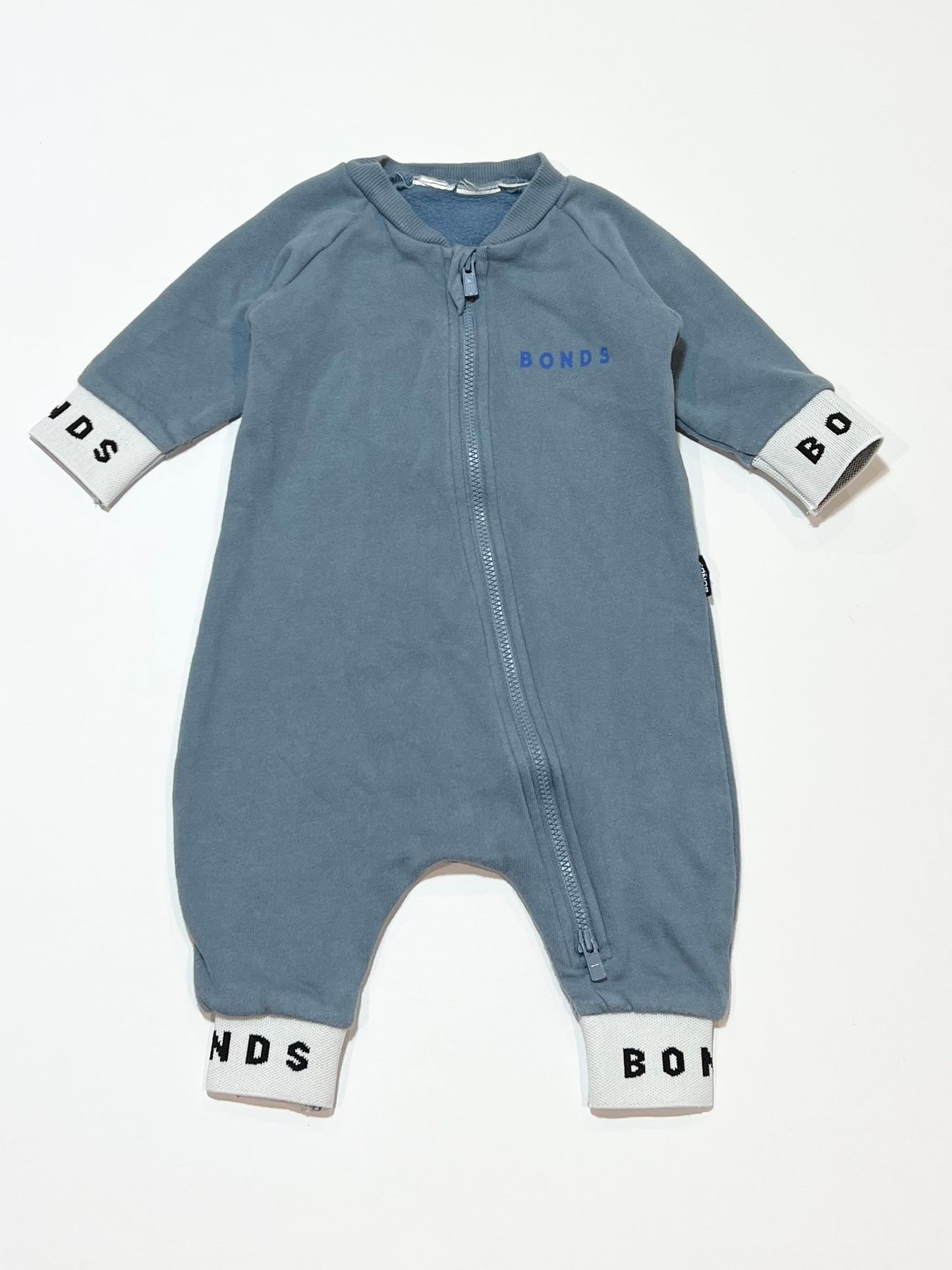 Grey zip suit - Size 000