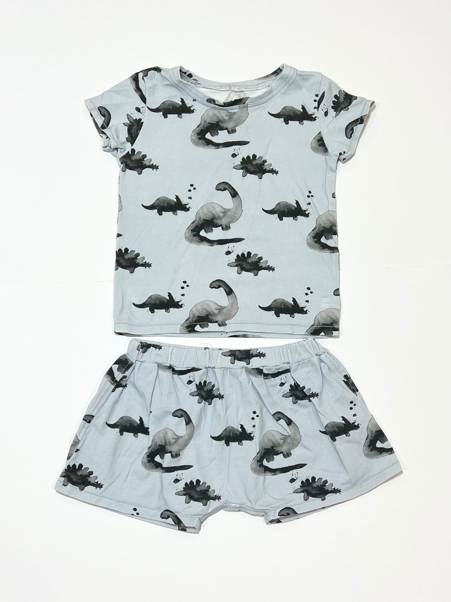 Blue dinosaur pyjamas - Size 2