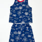 Navy sloth pyjamas - Size 2