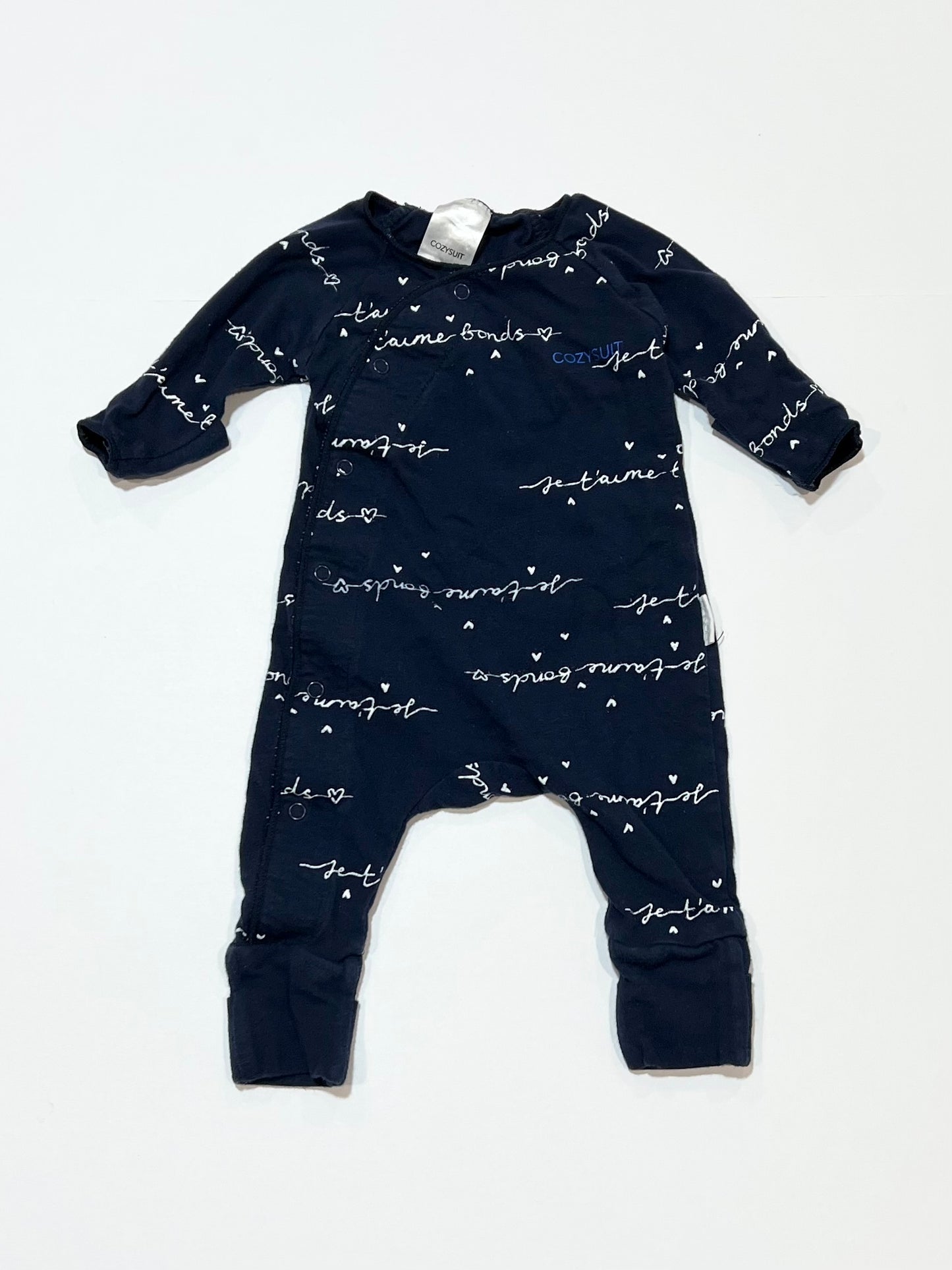Navy Cosysuit - Size 00000