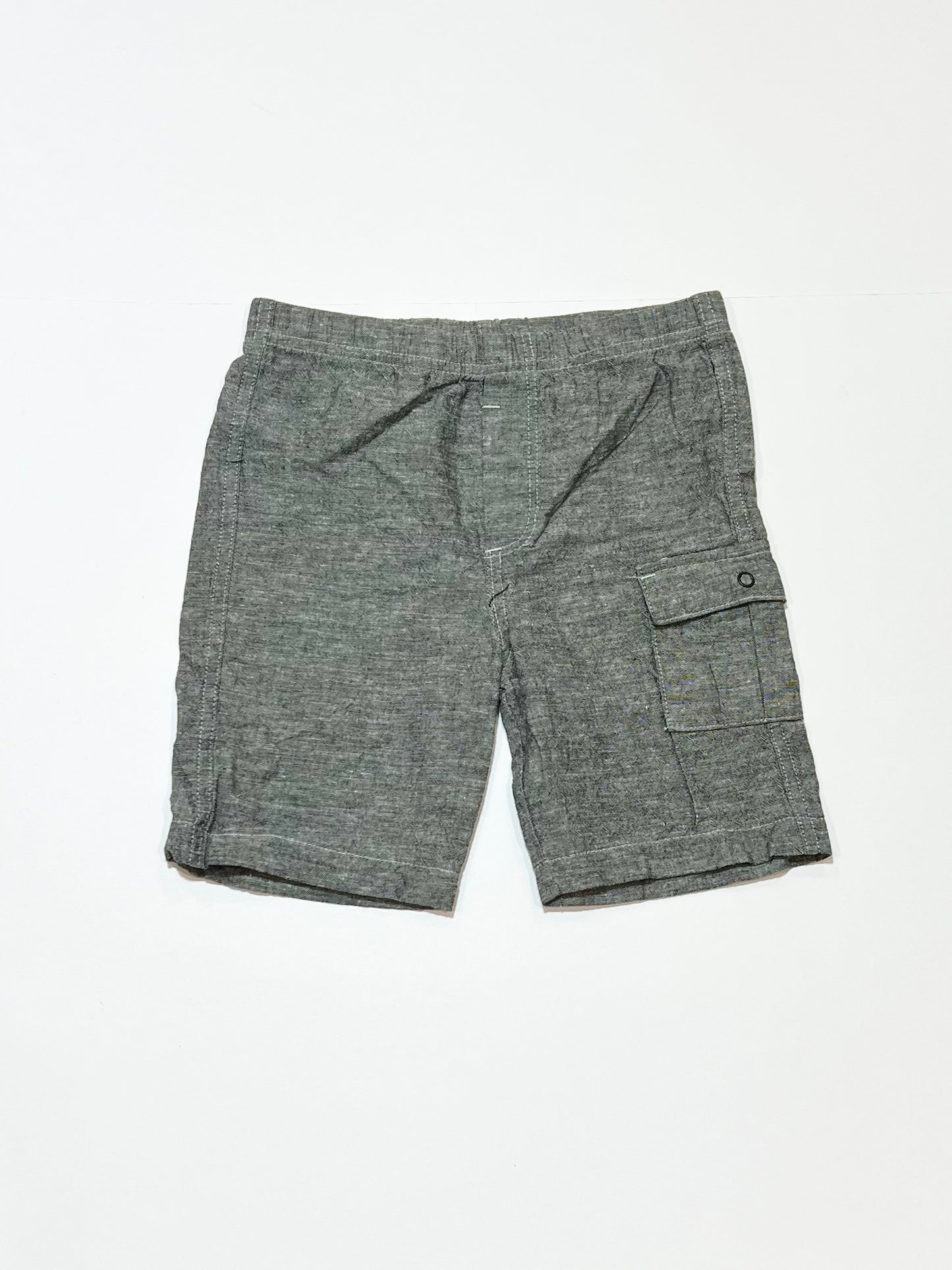 Grey woven shorts - Size 2