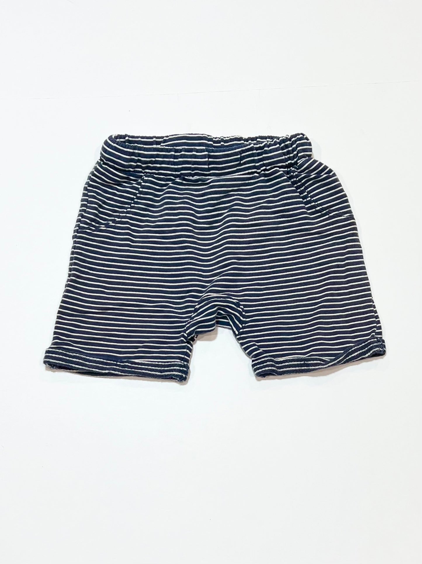 Striped sweat shorts - Size 2-3