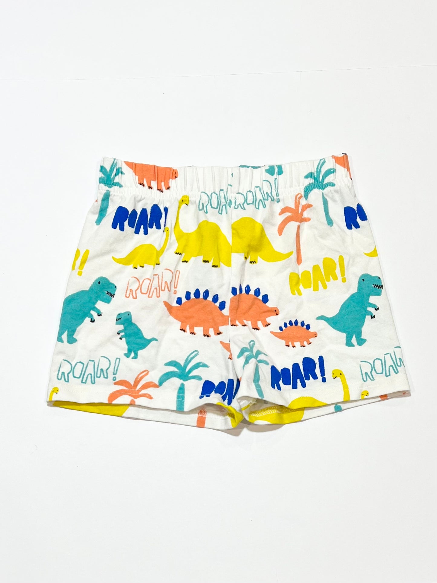 Dinosaur jersey shorts - Size 2