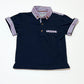 Navy polo top - Size 2-3