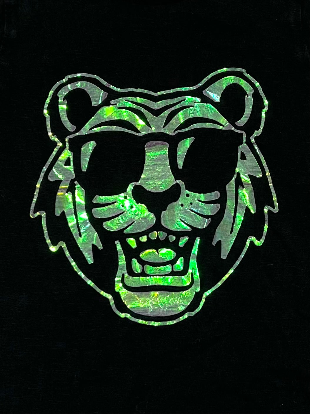 Black tiger tee - Size 2-3