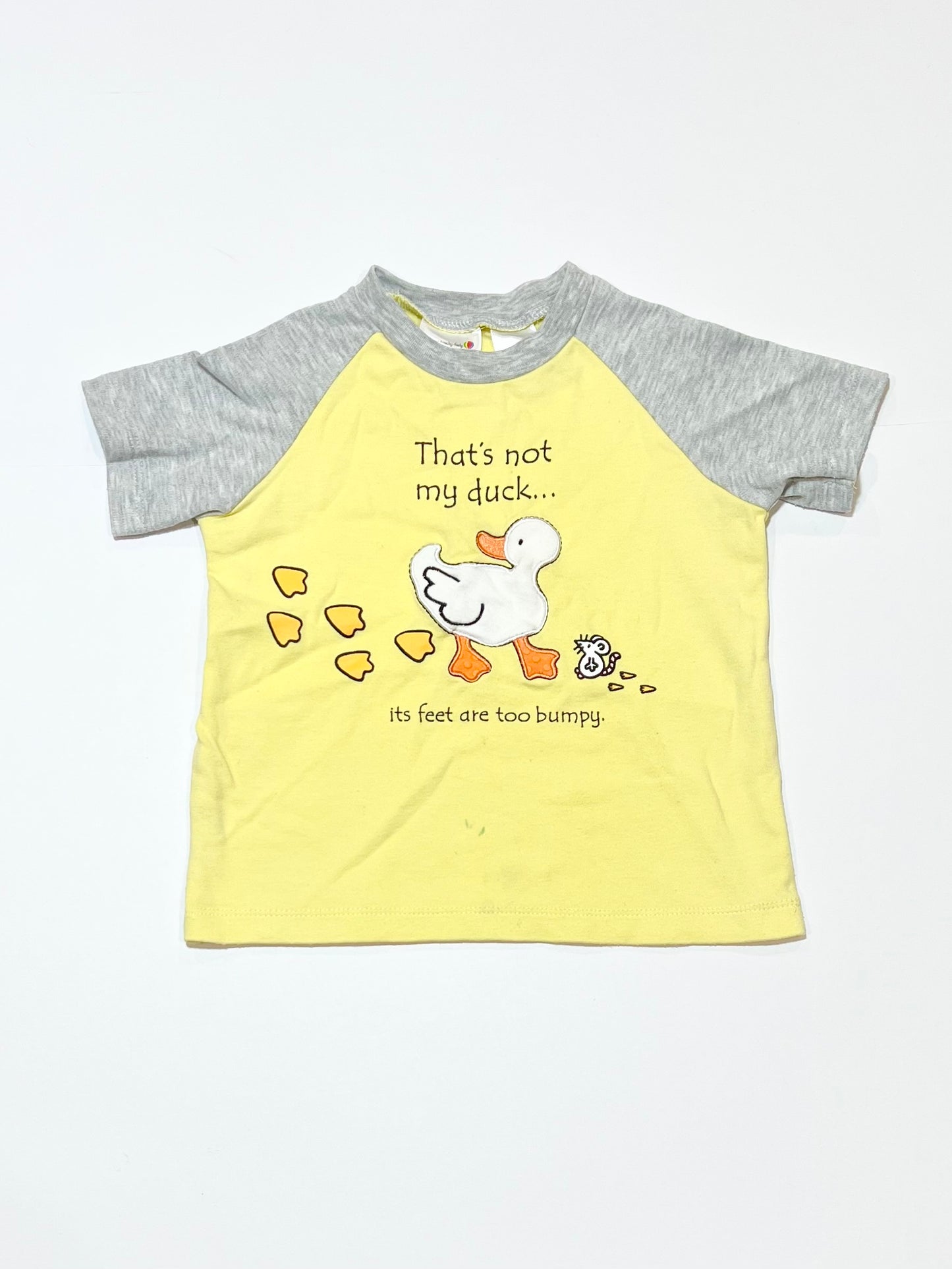 Yellow duck tee - Size 2