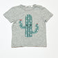 Grey cactus tee - Size 2