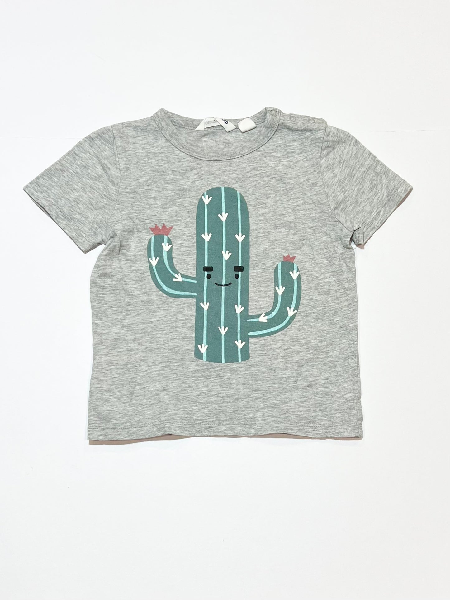 Grey cactus tee - Size 2
