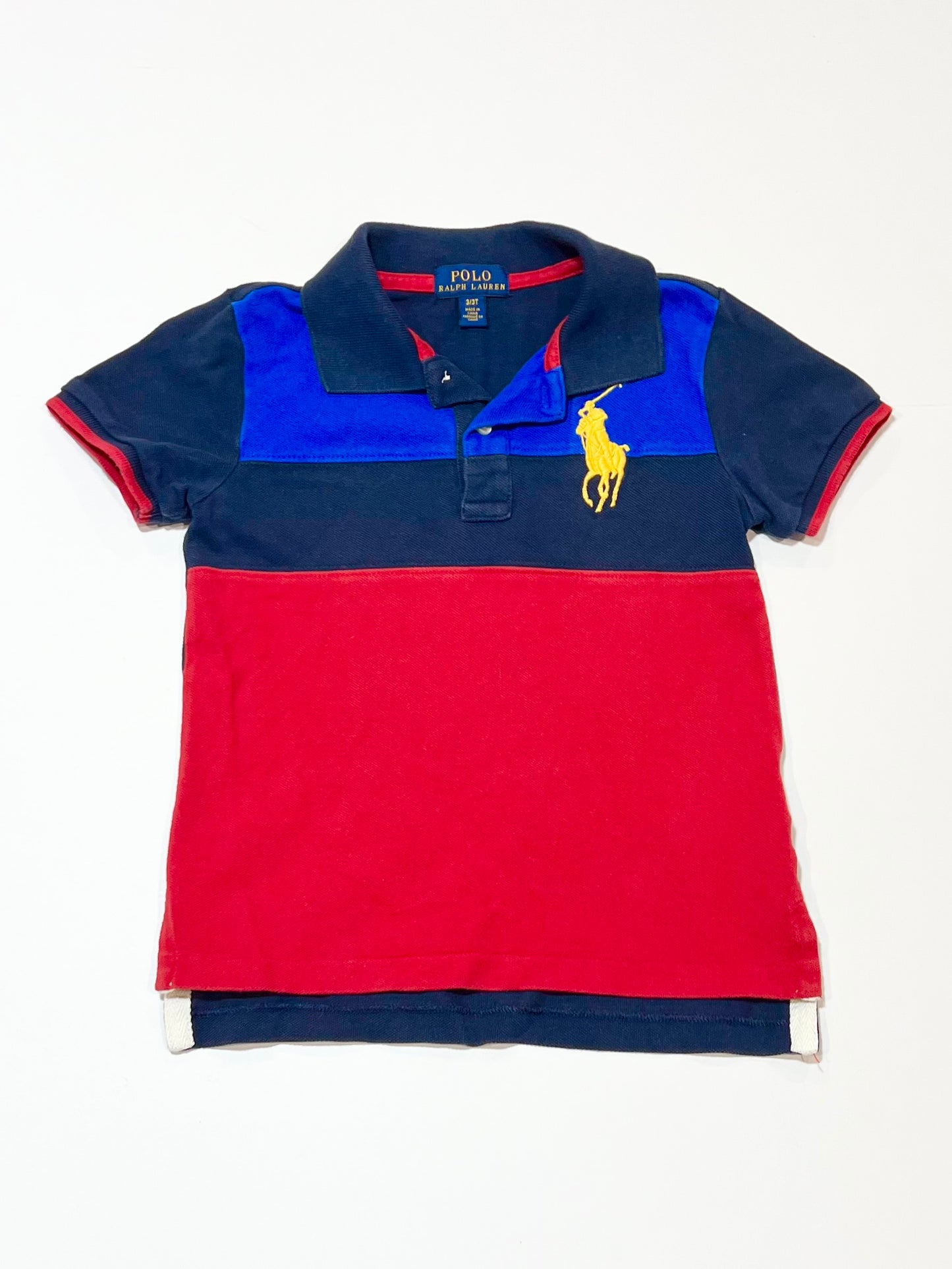 Spliced polo top - Size 3